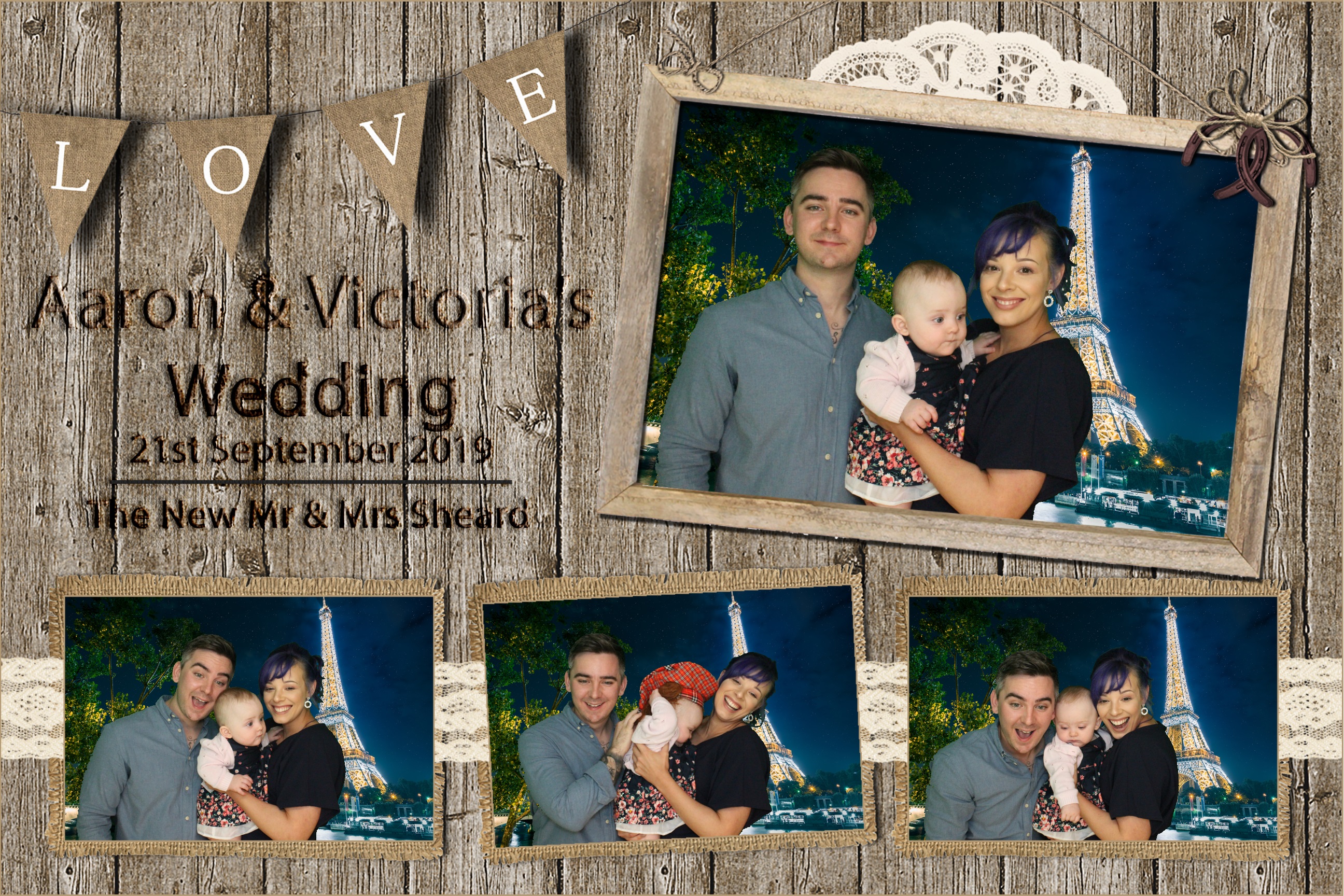 Aaron & Victoria's Wedding  | View more photos from the event at images.mobile-photo-booth.com/u/MobilePhotoBoothUK/Aaron-Victorias-Wedding